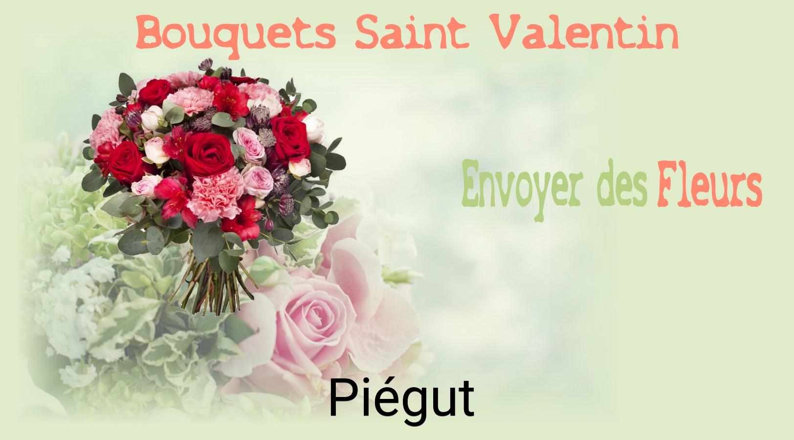 Roses de Saint-Valentin livrées à Piégut